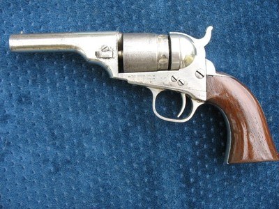 Antique Type 5 Breech Loader or Conversion..38 Caliber Center Fire. 80% Cylinder Scene. Crisp And Tight As A New Gun. Fine Condition. - Image 5 of 20