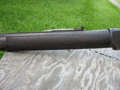 Antique 1873 Winchester. 38-40 Caliber. Round Barrel. Real Nice Bright Bore. Excellent Mechanics. Shoots Like A New Gun. Excellent Wood. - Image 11 of 20