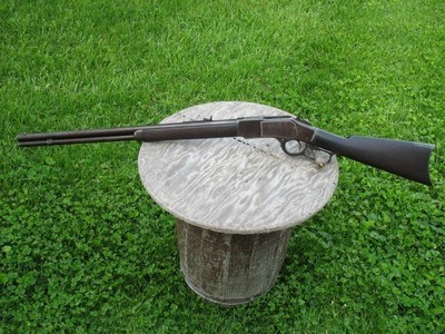 Antique 1873 Winchester. 38-40 Caliber. Round Barrel. Real Nice Bright Bore. Excellent Mechanics. Shoots Like A New Gun. Excellent Wood. - Image 8 of 20