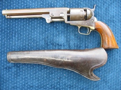 Antique Very Early Colt 1851 Navy MFG 1851. With Original Antique Form Fit 
