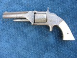 Antique Nimschke Engraved Smith & Wesson 1 1/2 Old Model or First Model.32 Rim Fire Excellent Pearl grips. Very Sharp Looking Gun.