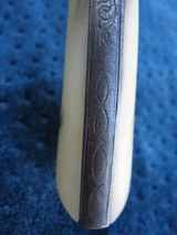 Antique Nimschke Engraved Smith & Wesson 1 1/2 Old Model or First Model.32 Rim Fire Excellent Pearl grips. Very Sharp Looking Gun. - Image 14 of 20