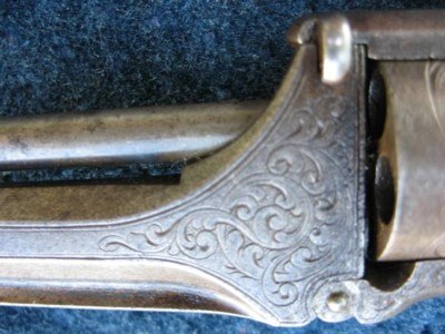 Antique Nimschke Engraved Smith & Wesson 1 1/2 Old Model or First Model.32 Rim Fire Excellent Pearl grips. Very Sharp Looking Gun. - Image 11 of 20