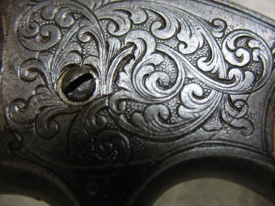 Antique Nimschke Engraved Smith & Wesson 1 1/2 Old Model or First Model.32 Rim Fire Excellent Pearl grips. Very Sharp Looking Gun. - Image 3 of 20