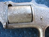 Antique Nimschke Engraved Smith & Wesson 1 1/2 Old Model or First Model.32 Rim Fire Excellent Pearl grips. Very Sharp Looking Gun. - Image 4 of 20