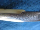 Antique Nimschke Engraved Smith & Wesson 1 1/2 Old Model or First Model.32 Rim Fire Excellent Pearl grips. Very Sharp Looking Gun. - Image 13 of 20