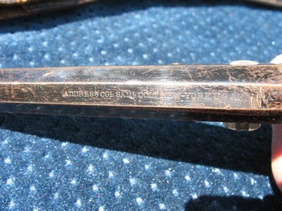 Antique Colt 1849 Pocket With 6 Inch Barrel. Lots Of Blue. With Original Form Fit Flap Holster. Both In Very Fine Condition. - Image 11 of 20