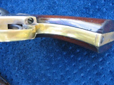 Antique Colt 1849 Pocket With 6 Inch Barrel. Lots Of Blue. With Original Form Fit Flap Holster. Both In Very Fine Condition. - Image 19 of 20