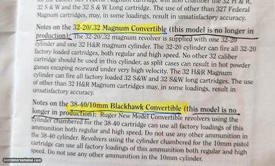 Ruger New Model Buckeye Convertibles - Image 5 of 5