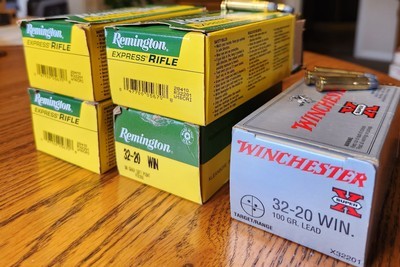 Remington and Winchester 32-20's