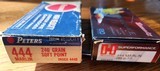Hornady and Peters .444 Marlin ammo - 2 of 4