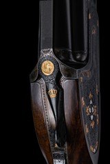 Perazzi Gold Custom Grade Sideplates 12 ga 30" 28ga 32" Combo - 9 of 10