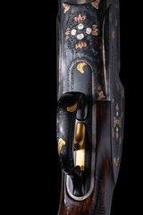 Perazzi Gold Custom Grade Sideplates 12 ga 30" 28ga 32" Combo - 7 of 10