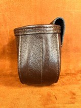ALL AMERICAN STYLE AZTEC BROWN SHRUNKEN BULL POUCH  - 2 of 4