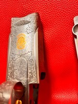 Perazzi MX8 Custom SCO engraved reciever and forend iron - 6 of 15