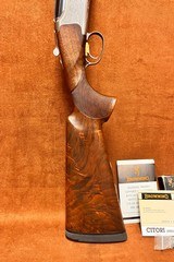 Browning 525 engraved 12ga 28