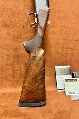 Browning 525 engraved 12ga 28