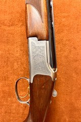 Browning 525 engraved 12ga 28