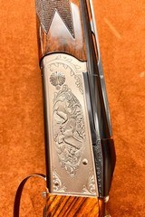Krieghoff K80 Parcours engraved 3 barrel combo 12/20/28 32” - 6 of 14