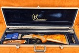 Krieghoff K80 Parcours engraved 3 barrel combo 12/20/28 32” - 13 of 14