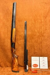 Perazzi MX2000 4 Notch adjustable combo OU/Top Single 12ga - 1 of 12