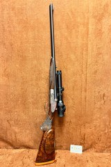 Arrizabalaga express rifle double barrel Swarovski scopes 375 H&H / .243 Win african dangerous game rifle - 15 of 21