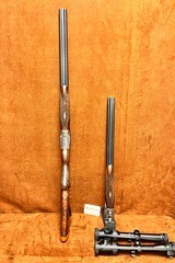 Arrizabalaga express rifle double barrel Swarovski scopes 375 H&H / .243 Win african dangerous game rifle - 2 of 21