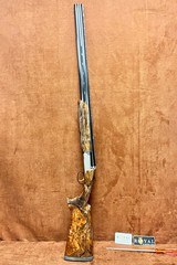 Perazzi MX8 Lusso engraved Nickel Reciever exhibition grade stock 32" - 3 of 12