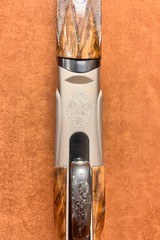 Perazzi MX8 Lusso engraved Nickel Reciever exhibition grade stock 32" - 5 of 12