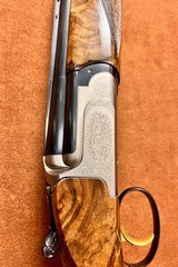 Perazzi MX8 Lusso engraved Nickel Reciever exhibition grade stock 32" - 4 of 12
