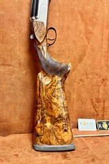 Perazzi MX8 Lusso engraved Nickel Reciever exhibition grade stock 32" - 8 of 12