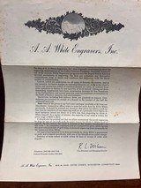 Pair of consecutive Winchester model 12 engraved as shown in the bookof Winchester engraving by R.L. Wilson REDUCED - 14 of 15