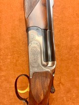 Perazzi MX8 Lusso engraved Nickel Reciever hard to find step rib 31