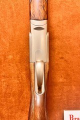 Perazzi High Tech 3 29.5” full nickel upgrade Red letters 3 notch adjustable rib - 4 of 12