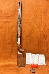 Perazzi High Tech 3 29.5” full nickel upgrade Red letters 3 notch adjustable rib - 1 of 12