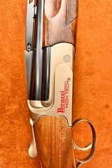 Perazzi High Tech 3 29.5” full nickel upgrade Red letters 3 notch adjustable rib - 3 of 12