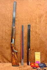 Zoli Z-Sport 32” Sporter 12ga with  20 ga sub gauge tubes and additional carrier barrel with 28ga tubes , all 32