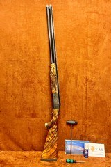 Krieghoff k80 black edition Super Scroll Gold Line 32