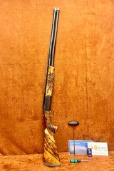 Krieghoff k80 black edition Super Scroll Gold Line 32