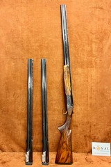 Perazzi MX20 Small frame 20/28/410 3 barrel set 31.5” CCH LUSSO ENGRAVED MUST SEE - 3 of 12