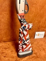 Remington 1100 Competition 30" Sporter with gorgeous US Flag stock upgrade - 7 of 11