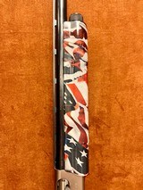 Remington 1100 Competition 30" Sporter with gorgeous US Flag stock upgrade - 9 of 11