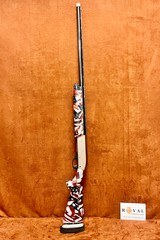 Remington 1100 Competition 30" Sporter with gorgeous US Flag stock upgrade - 3 of 11
