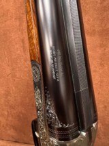 Merkel Suhl 247s 12ga 28" side by side spectacular engraving - 14 of 16