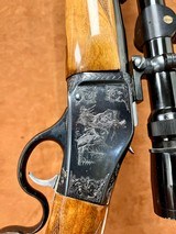 Browning B78 Custom made 22-250 26" Fully engraved - 6 of 11