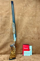 Perazzi MX8 Custom engraved12ga. 32" with spectacular engraving , sideplates, and exhibition grade stock! - 3 of 12