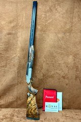 Perazzi MX8 Custom engraved12ga. 32" with spectacular engraving , sideplates, and exhibition grade stock! - 1 of 12