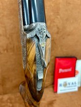 Perazzi MX8 Custom engraved12ga. 32" with spectacular engraving , sideplates, and exhibition grade stock! - 7 of 12