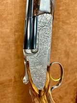 Perazzi MX8 Custom engraved12ga. 32" with spectacular engraving , sideplates, and exhibition grade stock! - 4 of 12