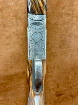 Perazzi MX8 Custom engraved12ga. 32" with spectacular engraving , sideplates, and exhibition grade stock! - 5 of 12